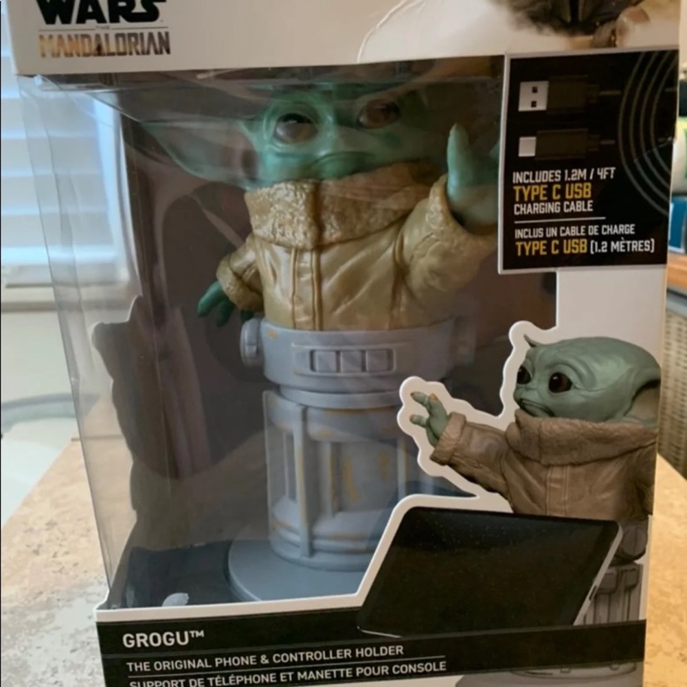 Star Wars "The Mandalorian" GROGU Phone &,Controller Holder